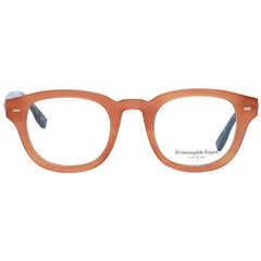 Ermenegildo Zegna Brown Men Optical Frames - Retail Flare