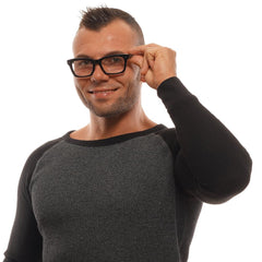 Ermenegildo Zegna Black Men Optical Frames - Retail Flare