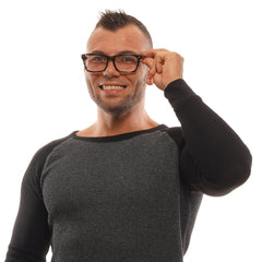 Ermenegildo Zegna Gray Men Optical Frames - Retail Flare