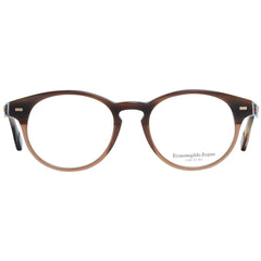 Ermenegildo Zegna Brown Men Optical Frames - Retail Flare