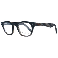 Ermenegildo Zegna Black Men Optical Frames - Retail Flare