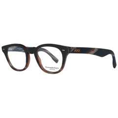 Ermenegildo Zegna Brown Men Optical Frames - Retail Flare