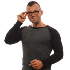Ermenegildo Zegna Black Men Optical Frames - Retail Flare