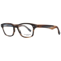 Ermenegildo Zegna Brown Men Optical Frames - Retail Flare