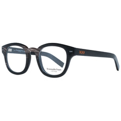 Ermenegildo Zegna Brown Men Optical Frames - Retail Flare