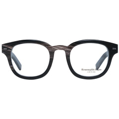Ermenegildo Zegna Brown Men Optical Frames - Retail Flare