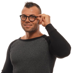 Ermenegildo Zegna Black Men Optical Frames - Retail Flare