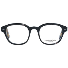 Ermenegildo Zegna Brown Men Optical Frames - Retail Flare