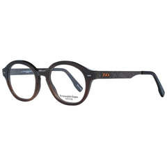 Ermenegildo Zegna Brown Men Optical Frames - Retail Flare