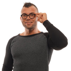 Ermenegildo Zegna Black Men Optical Frames - Retail Flare