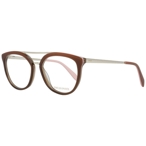 Emilio Pucci Brown Women Optical Frames Emilio Pucci Retail Flare