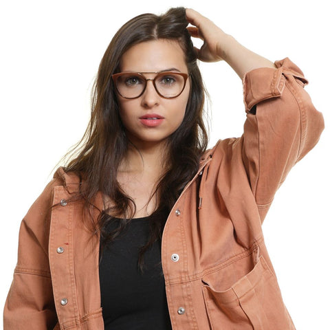 Emilio Pucci Brown Women Optical Frames Emilio Pucci Retail Flare