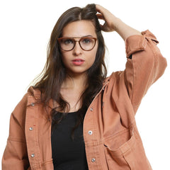 Emilio Pucci Brown Women Optical Frames Emilio Pucci Retail Flare