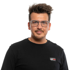 Police Gray Men Optical Frames - Retail Flare