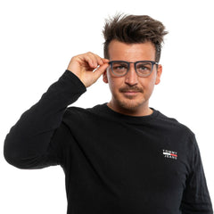 Police Blue Men Optical Frames - Retail Flare