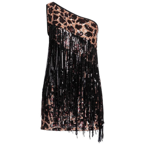PINKO Brown Polyamide Dress - Retail Flare