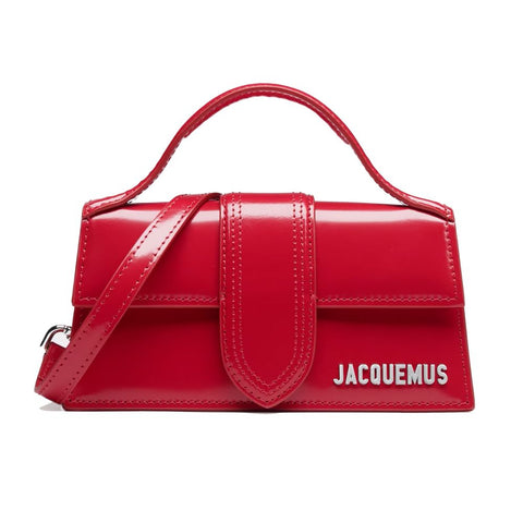 Jacquemus Red Leather Crossbody Bag - Retail Flare