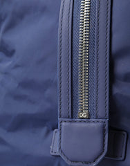 Dolce & Gabbana Blue Nylon Calfskin Hand Shoulder Duffel Bag - Retail Flare