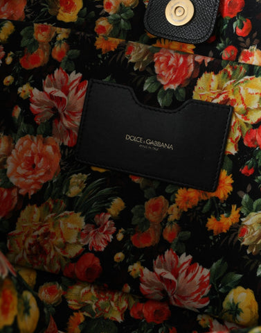 Dolce & Gabbana Black Leather Miss Escape Shopping Tote Women Bag - Retail Flare
