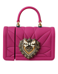 Dolce & Gabbana Pink Silicone Devotion Heart Cover Hand Bag Airpod Case - Retail Flare
