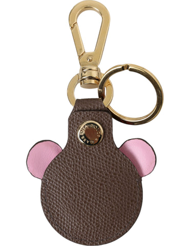 Dolce & Gabbana Multicolor Dauphine Calfskin DG Logo Keyring Keychain - Retail Flare