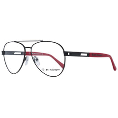 BMW Motorsport Black Men Optical Frames BMW Motorsport Retail Flare