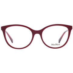 Max Mara Red Women Optical Frames Max Mara Retail Flare