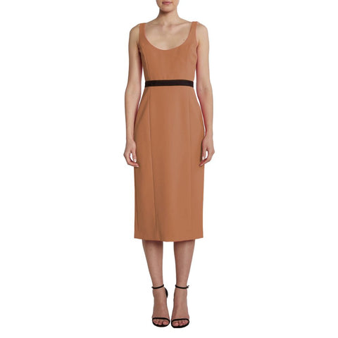 PINKO Brown Polyester Dress - Retail Flare