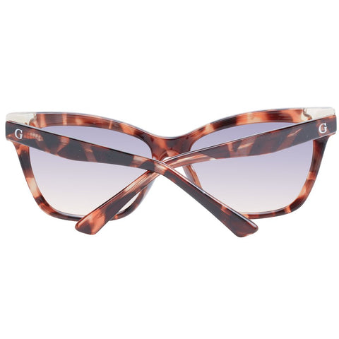 Guess Brown Women Sunglasses Guess Retail Flare