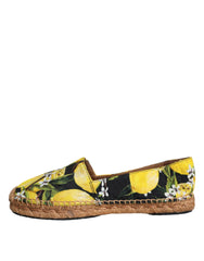 Dolce & Gabbana Multicolor Lemon Slip On Espadrilles Shoes - Retail Flare