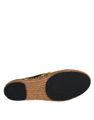 Dolce & Gabbana Multicolor Lemon Slip On Espadrilles Shoes - Retail Flare