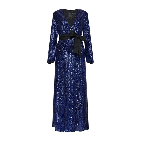 PINKO Blue Polyester Dress - Retail Flare