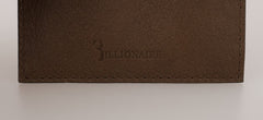 Billionaire Italian Couture Elegant Turtledove Leather Men's Wallet - Retail Flare