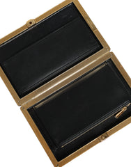 Dolce & Gabbana Red Velvet Gold Frame Clutch Evening Party Purse Bag - Retail Flare