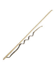 Dolce & Gabbana Gold Tone Brass Logo Branded Men Tie Clip Bar - Retail Flare