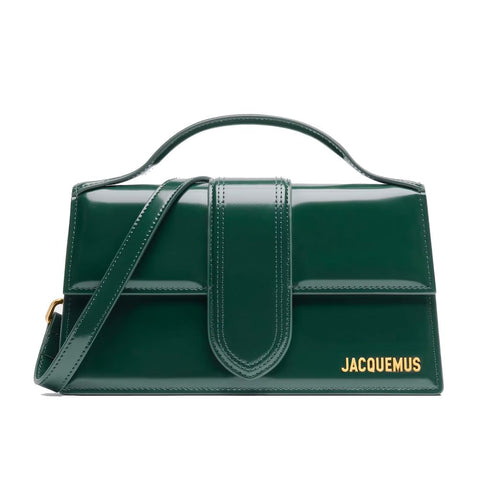 Jacquemus Green Leather Crossbody Bag - Retail Flare