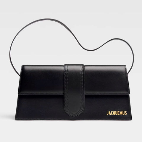 Jacquemus Black Leather Handbag - Retail Flare
