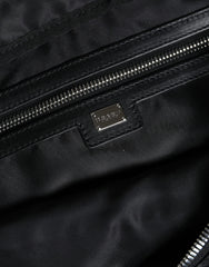 Dolce & Gabbana Black Leopard Fabric Belt Waist Fanny Pack Bag - Retail Flare