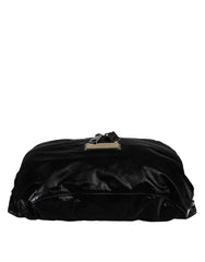 Dolce & Gabbana Black Nylon Fabric Belt Waist Fanny Pack Bag - Retail Flare