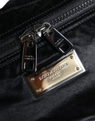 Dolce & Gabbana Black Nylon Fabric Belt Waist Fanny Pack Bag - Retail Flare