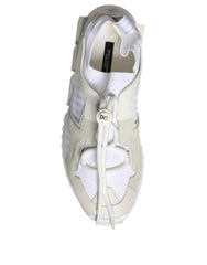 Dolce & Gabbana White Mesh Sorrento Trekking Sneakers Shoes - Retail Flare