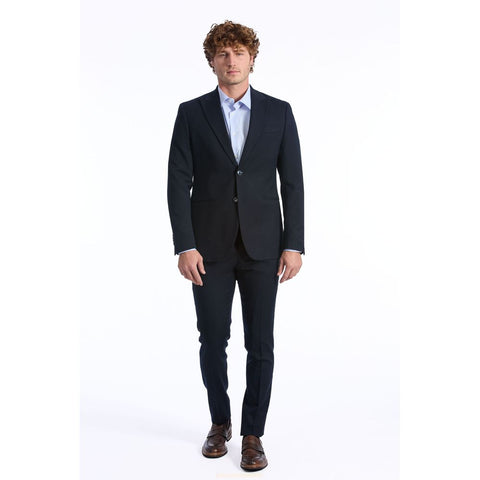 Baldinini Trend Blue Wool Men Suit - Retail Flare