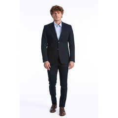 Baldinini Trend Blue Wool Men Suit - Retail Flare