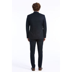 Baldinini Trend Blue Wool Men Suit - Retail Flare