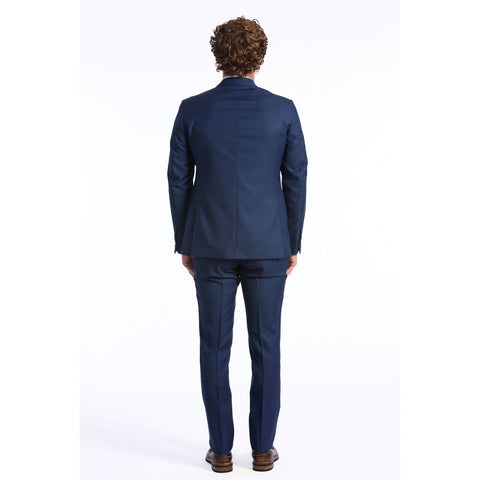 Baldinini Trend Blue Wool Men Suit - Retail Flare