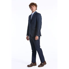Baldinini Trend Blue Wool Men Suit - Retail Flare