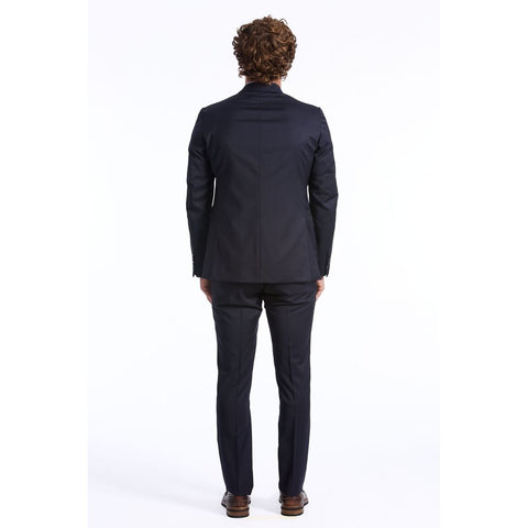 Baldinini Trend Blue Wool Men Suit - Retail Flare