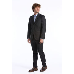 Baldinini Trend Gray Wool Men Suit - Retail Flare