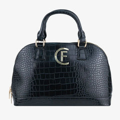 CRISTINAEFFE Black Artificial Leather Women Handbag - Retail Flare