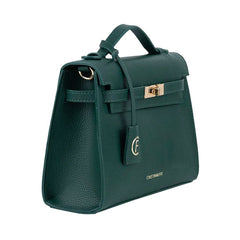CRISTINAEFFE Green Artificial Leather Women Crossbody Bag - Retail Flare